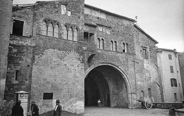 Palazzo della Ragione in Anagni, Italy, 1930s