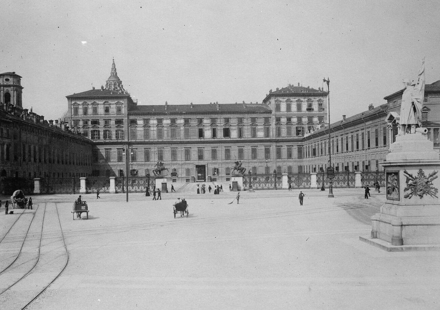 The Royal Palace at Turin, which will be the official residence of the Crown Prince of Italy and Princess Marie Jose, 1930.