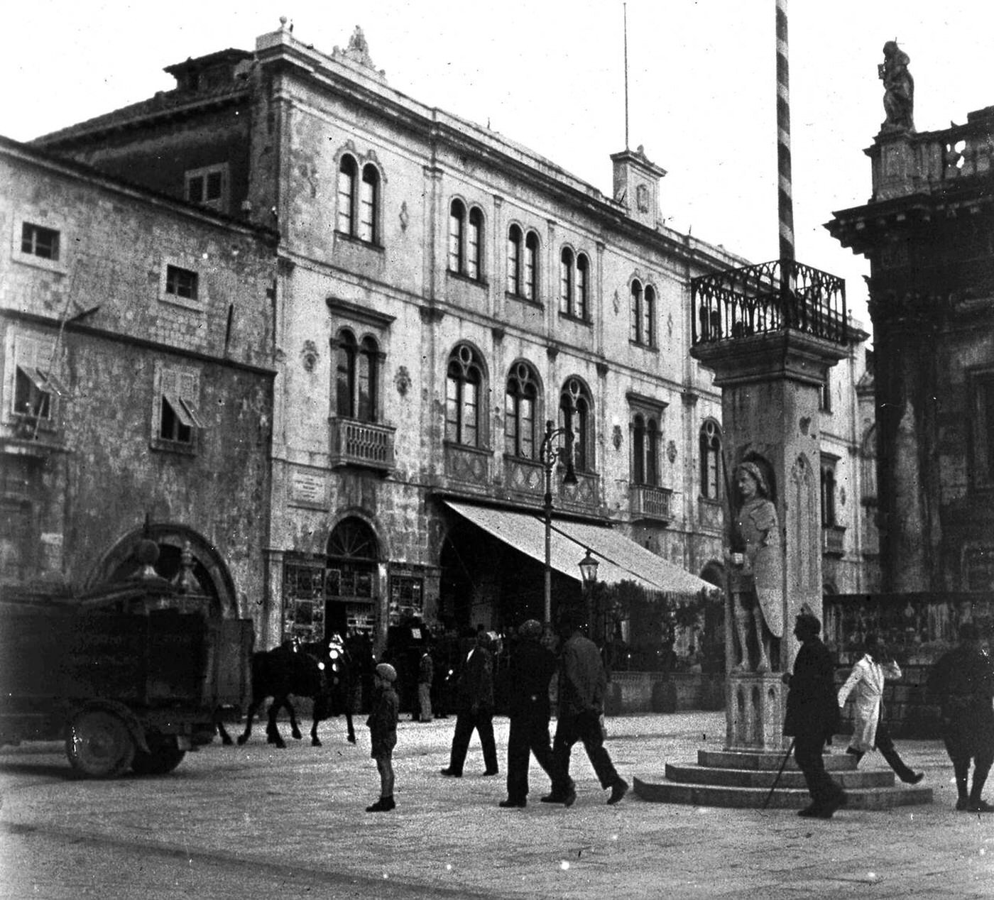 Ragusa, Sicily in Italy, 1930.