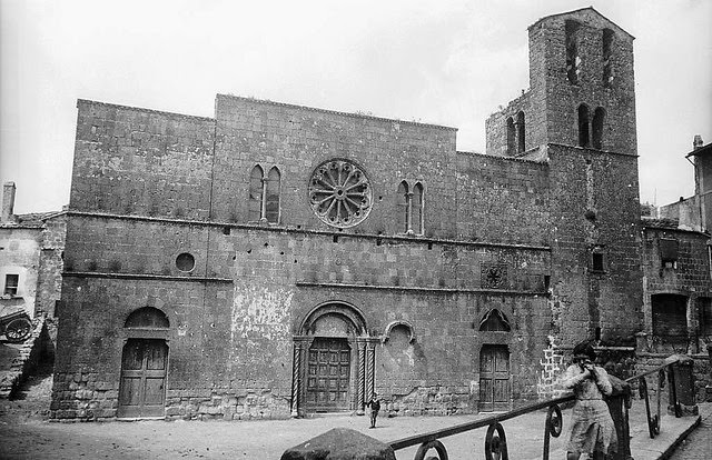 Santa Maria della Rosa in Tuscania, Italy, 1930s