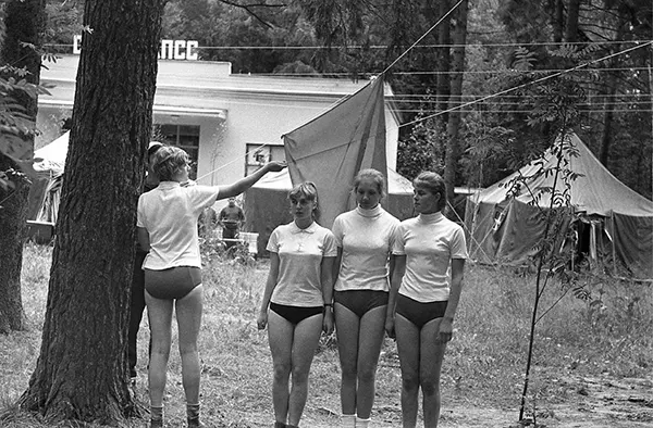 “Energia” Sports camp, Moscow region, 1971.