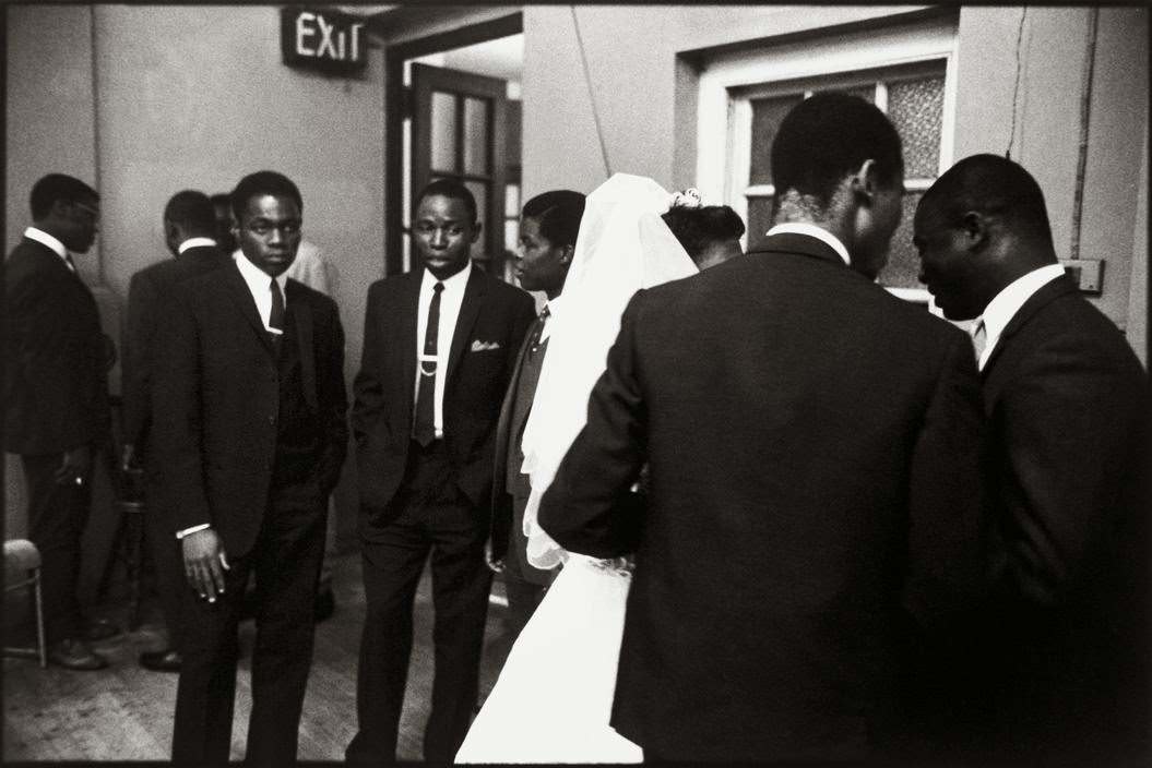 Black wedding at Woolwich, East London.