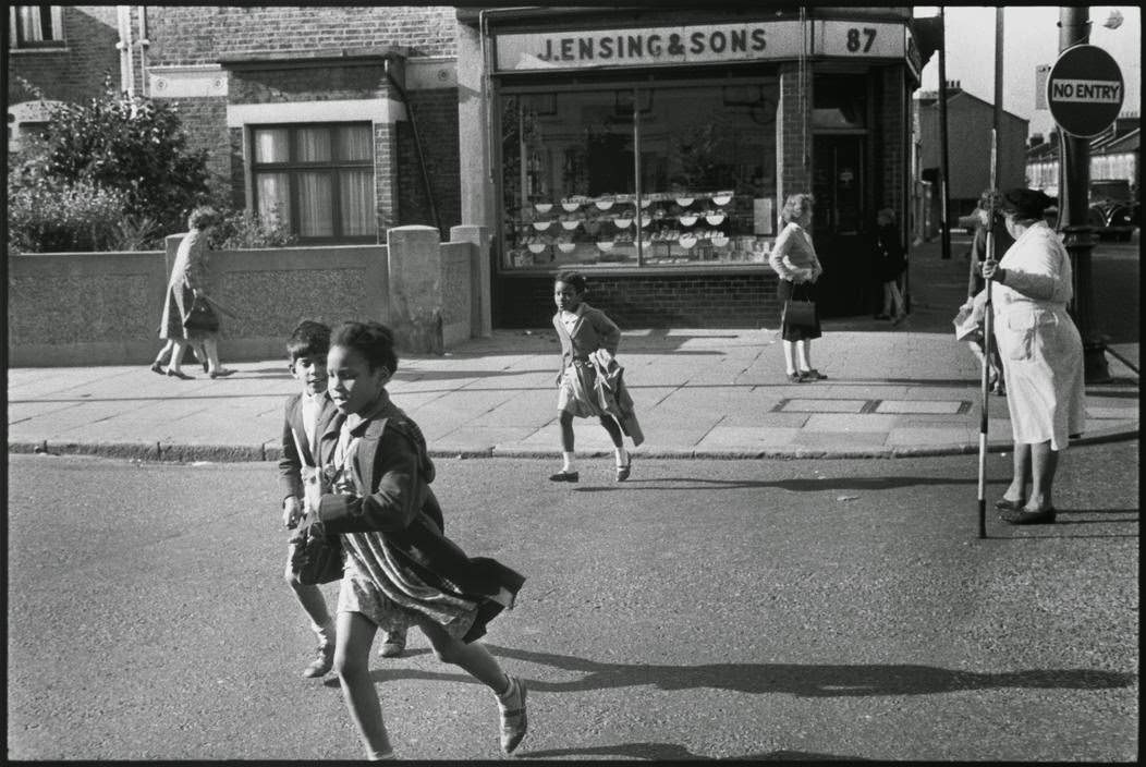 School kids in Brixton, South London.