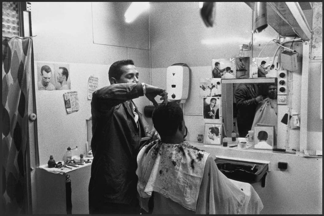 Barber in Brixton, South London.