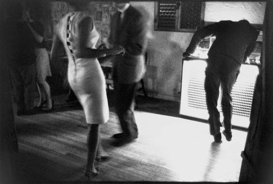 Underground nightclub principally for blacks in Cable Street, East London.