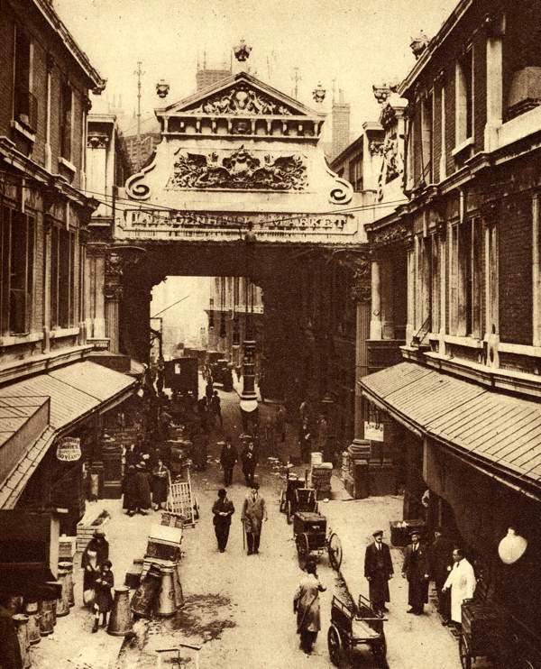 Leadenhall Poultry Market by Donald McLeish