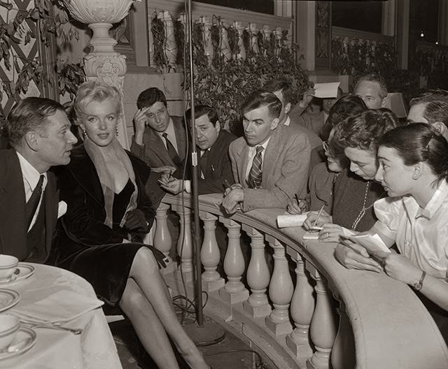 Behind the Glamour: Marilyn Monroe and Laurence Olivier at a 1956 Press Conference