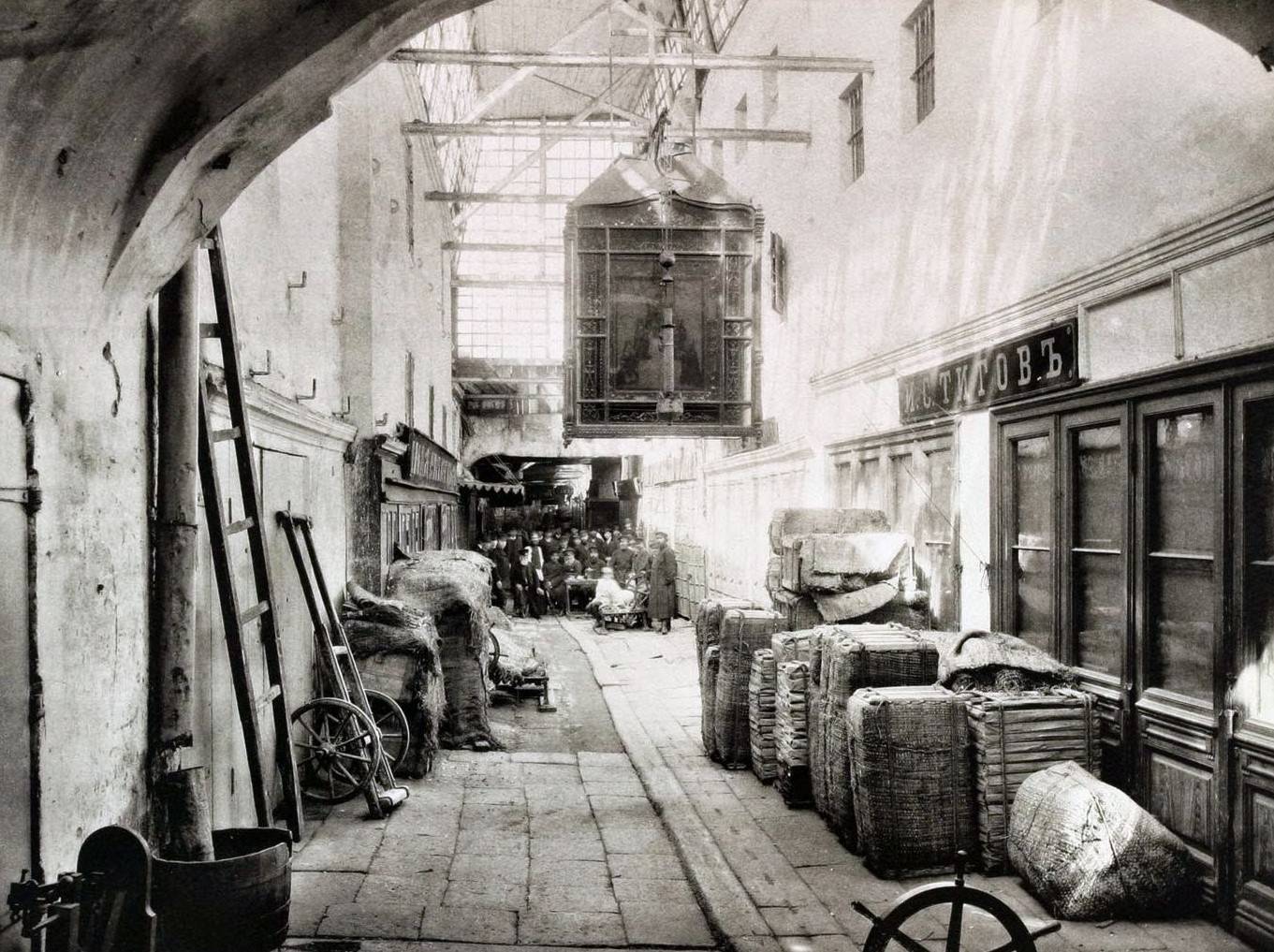 Maly Sukonny Ryad, view from Ilyinka, 1880s.