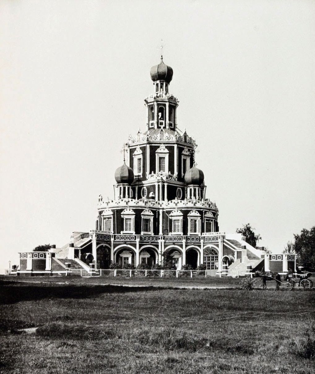 Church in the village of Filyakh, Moscow District, 1880s.