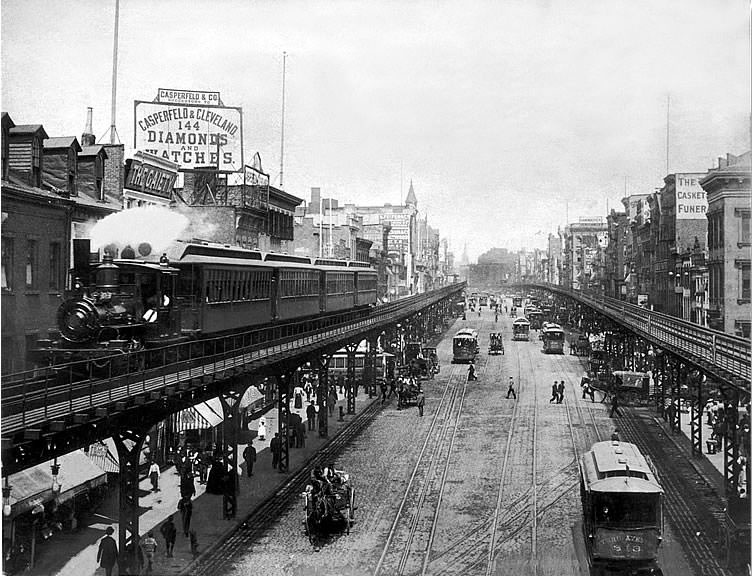 The Bowery, New York Times, 1896