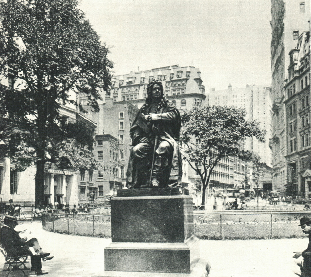 Bowling Green Park in 1896