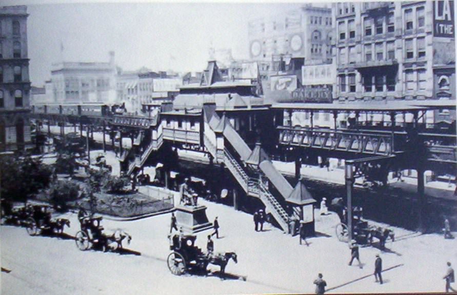 Greeley Square in 1898
