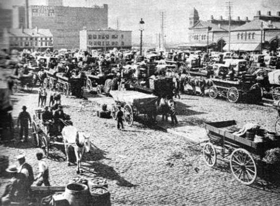 Gansevoort Market Meatpacking District, 1890