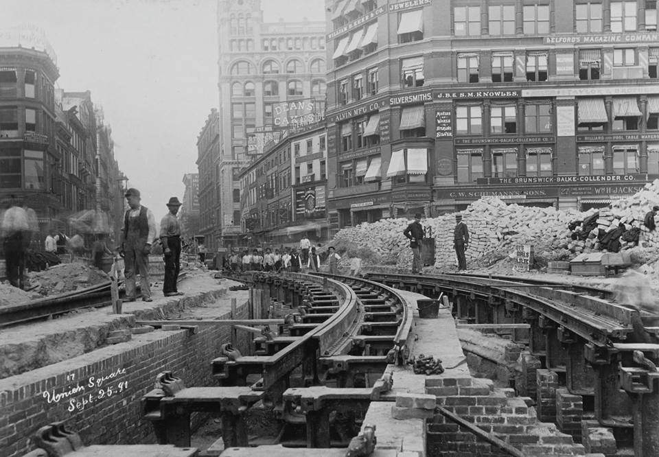 Union Square West and 17th Street, September 25, 1891
