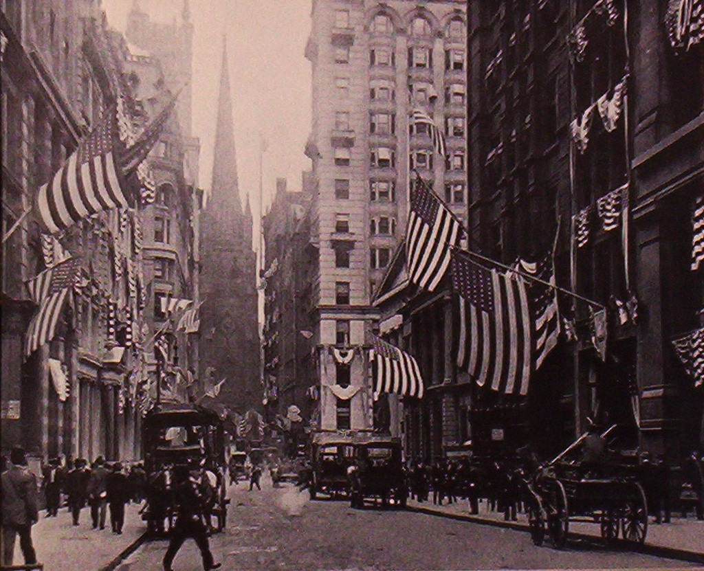 Wall Street in 1898