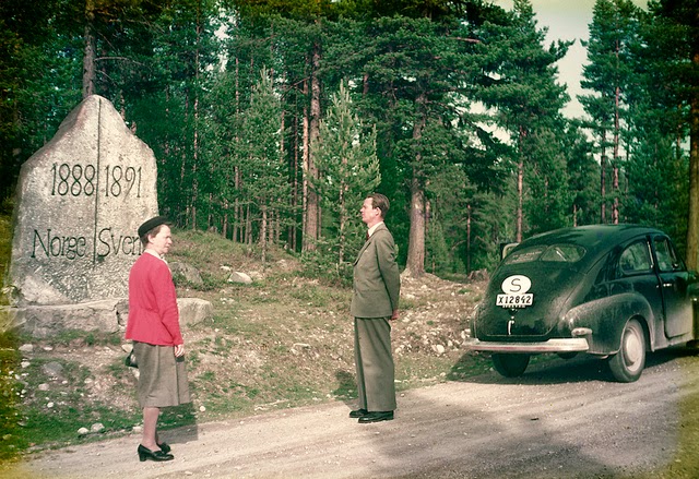 Swedish-Norwegian border, Älvdalen, Dalarna, Sweden
