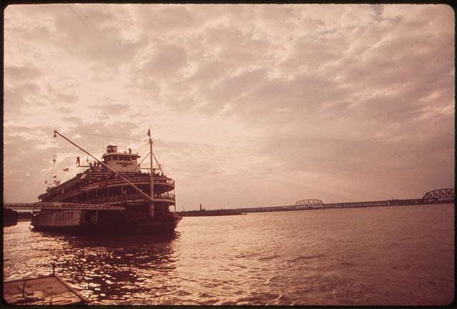Steamboat On The Ohio River, May 1972