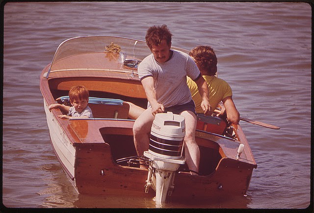 Boating On The Ohio River, June 1972
