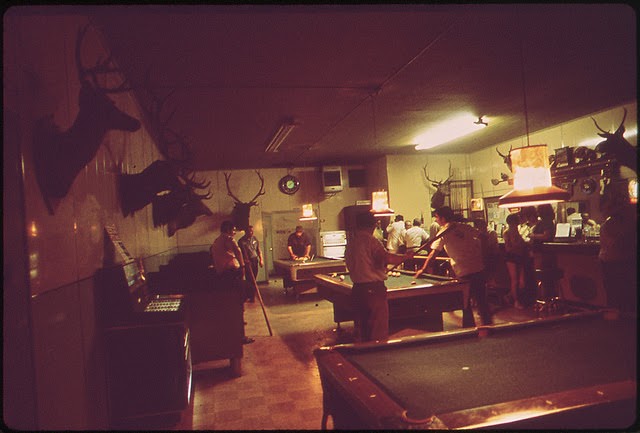 Pool Hall, June 1972