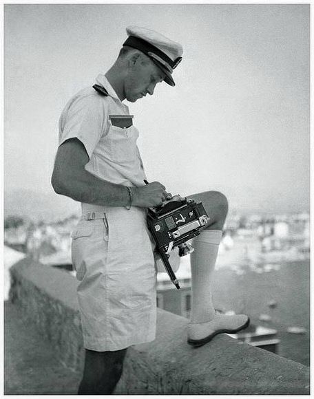 United States Navy photographer in Greece.