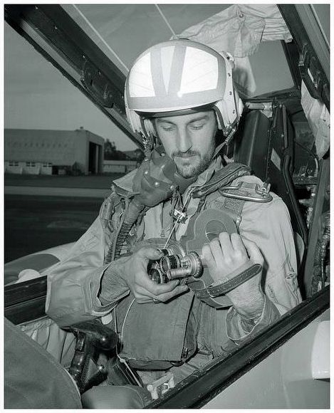 Australian Navy photographer, "Lofty" Ansell, with a Bell & Howell cine camera in June 1974.