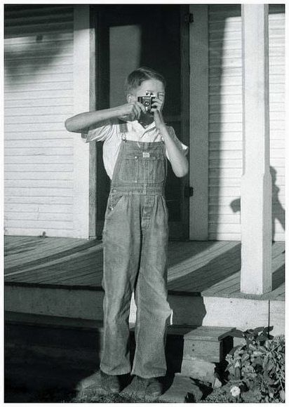 A young lad in 1930's America.
