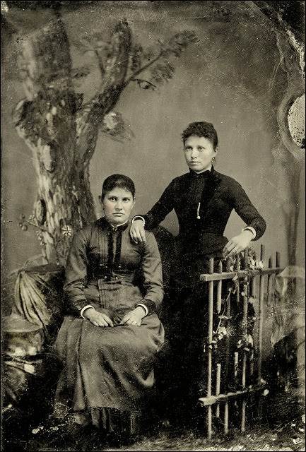 Tintype, probably Germany, circa 1900.