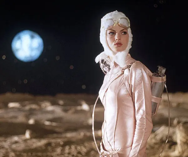 A scene from the 2001 film CQ, which features a retro 1960s sci-fi subplot.