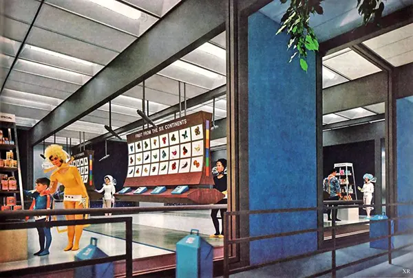 A look at what shopping in the future might look like, from 1965.