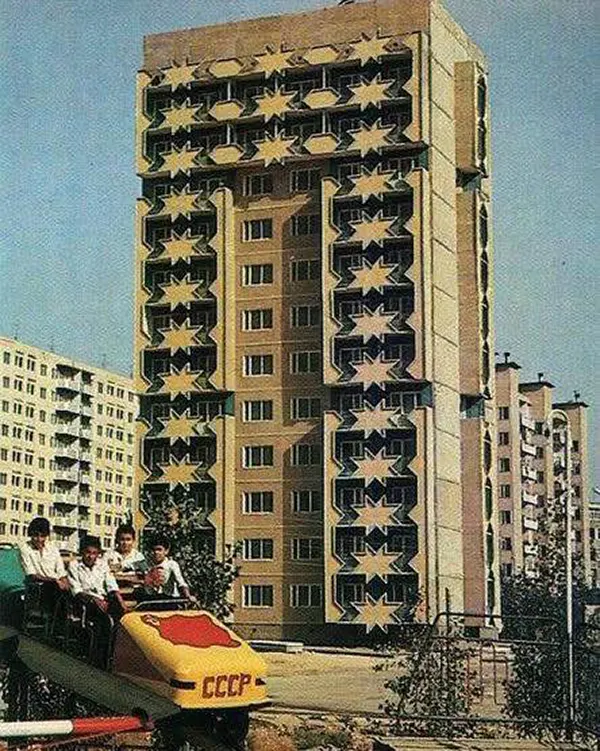 New residential development, Baku, Azerbaijan, 1988.