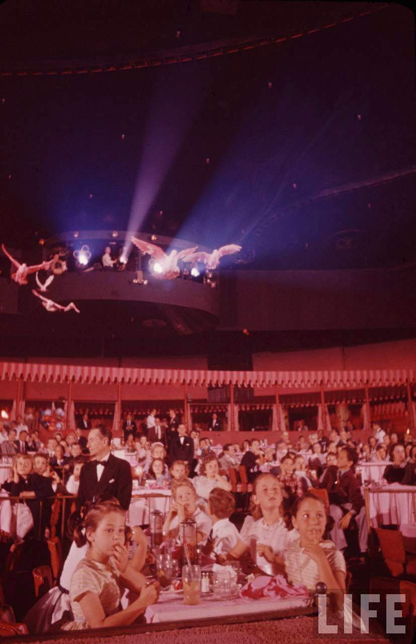 Vintage Photos Show Sunday Children’s Matinee at Moulin Rouge, Paris, 1950s
