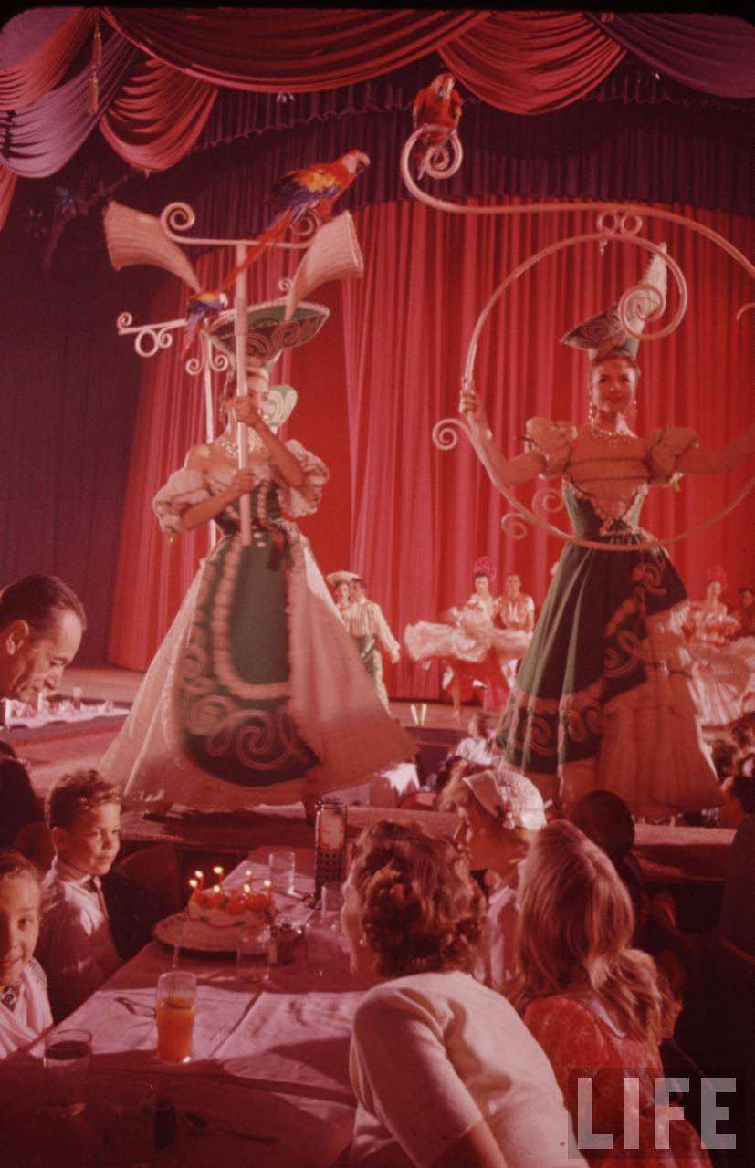 Vintage Photos Show Sunday Children’s Matinee at Moulin Rouge, Paris, 1950s