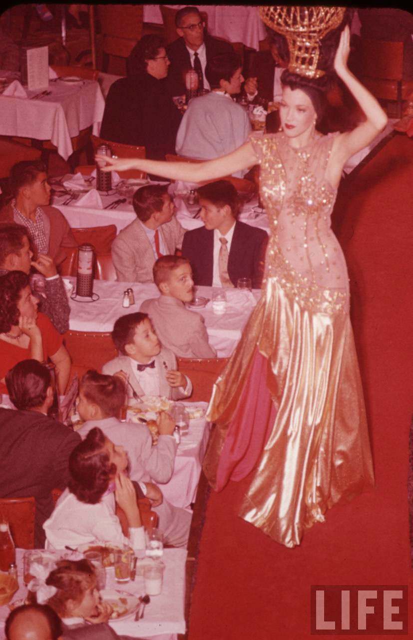 Vintage Photos Show Sunday Children’s Matinee at Moulin Rouge, Paris, 1950s