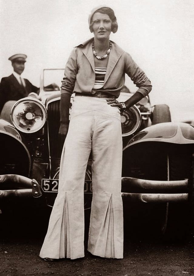 When Pants Went Glam: The Rise of Super High-Waist, Wide-Leg Trousers for Women in the 1930s