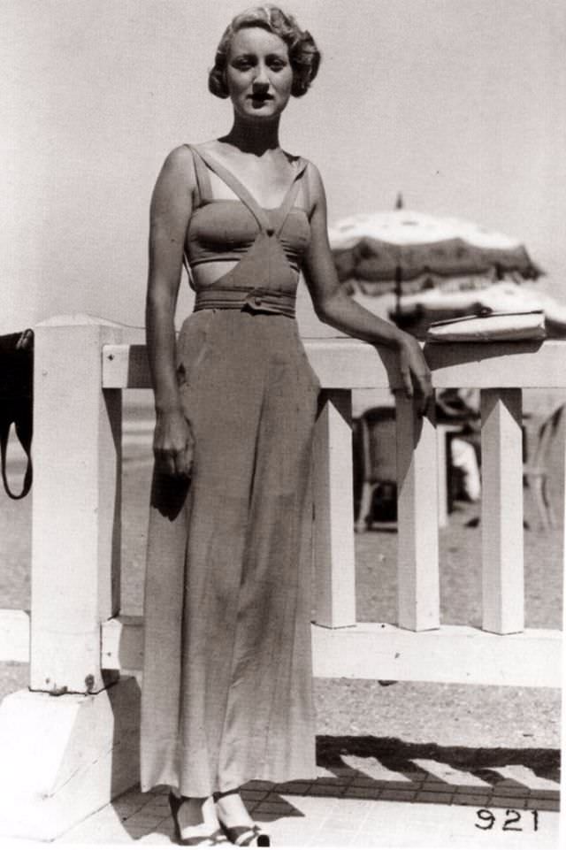 When Pants Went Glam: The Rise of Super High-Waist, Wide-Leg Trousers for Women in the 1930s