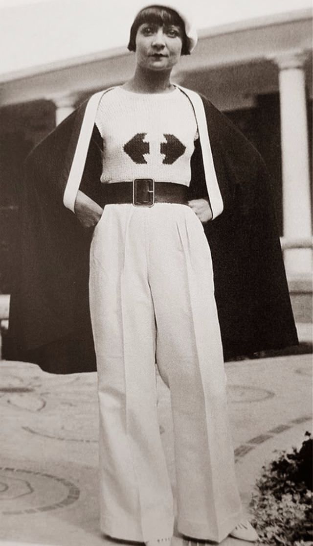 When Pants Went Glam: The Rise of Super High-Waist, Wide-Leg Trousers for Women in the 1930s