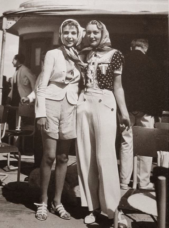 When Pants Went Glam: The Rise of Super High-Waist, Wide-Leg Trousers for Women in the 1930s