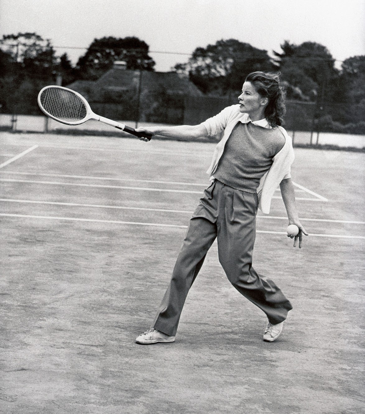 Katharine Hepburn, 1940.