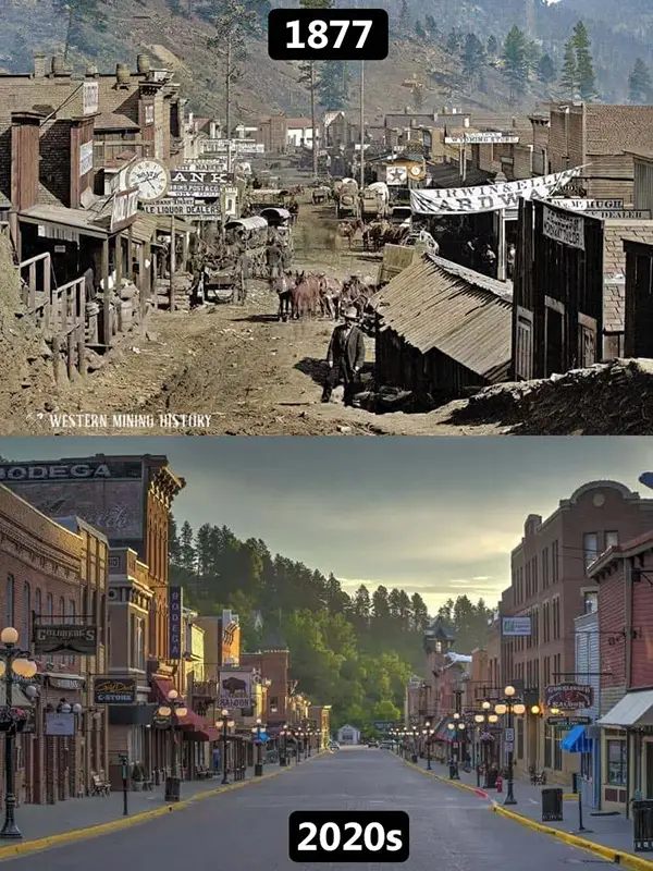Main Street, Deadwood, Dakota.