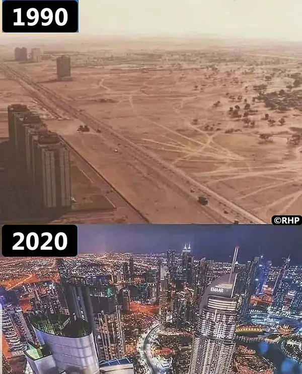 Another view of Dubai, what 30 years of prosperity can do.