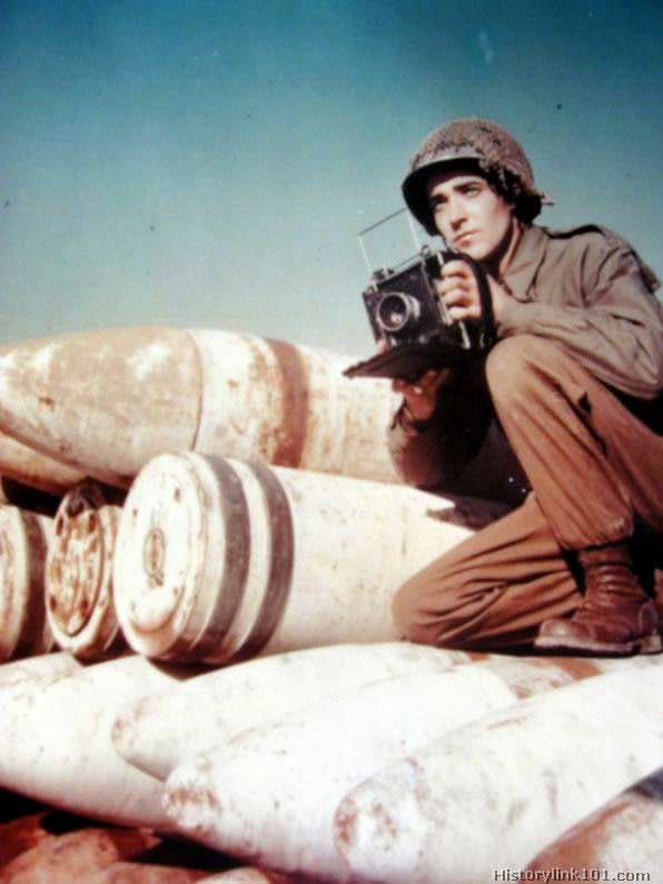 Army photographer.