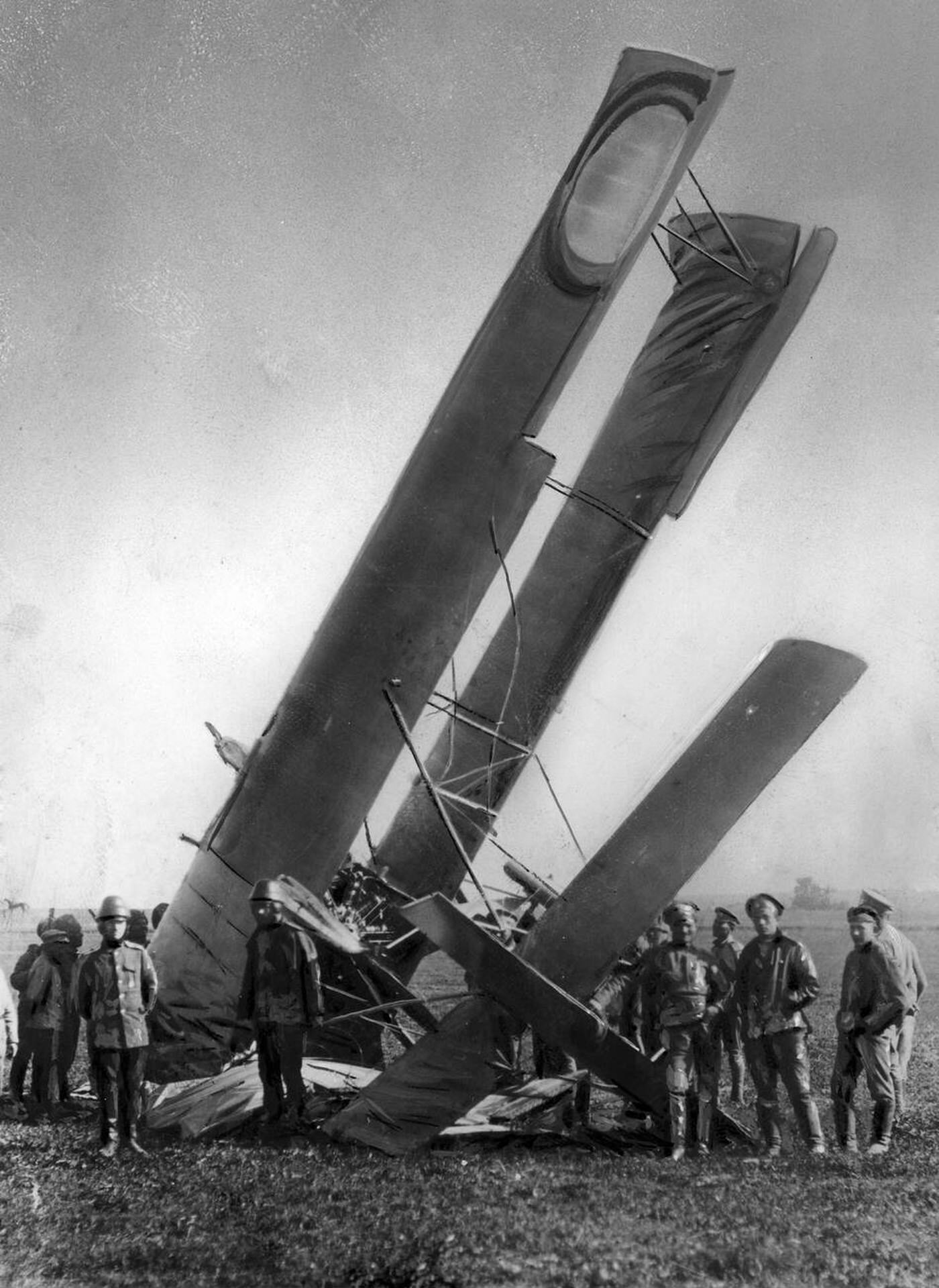 British airplane in the First World War, 1914-1918.
