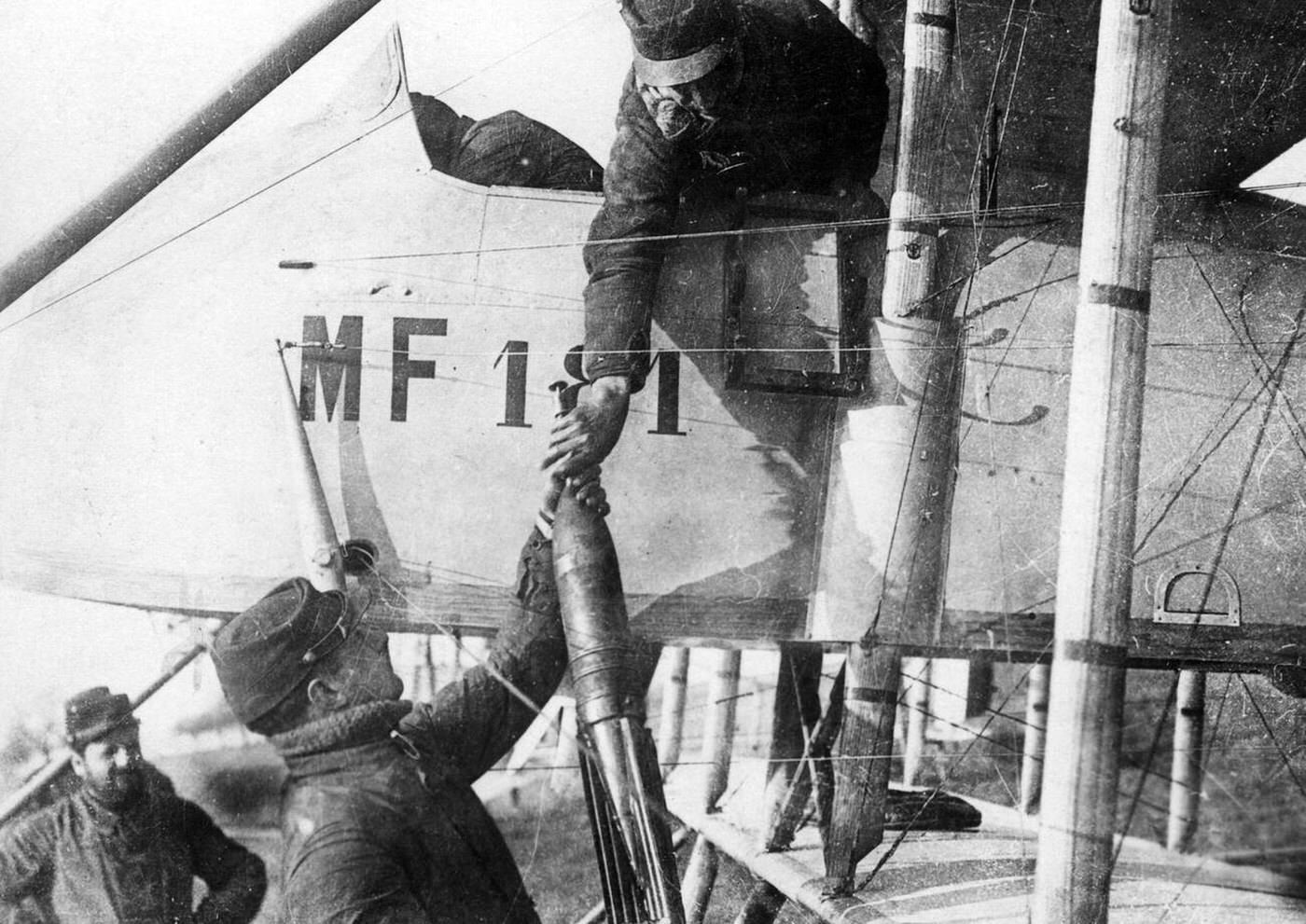 French air force in World War I, 1915.