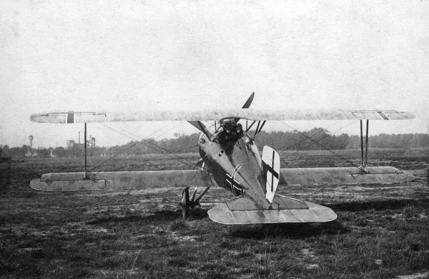 German fighter, 1918.