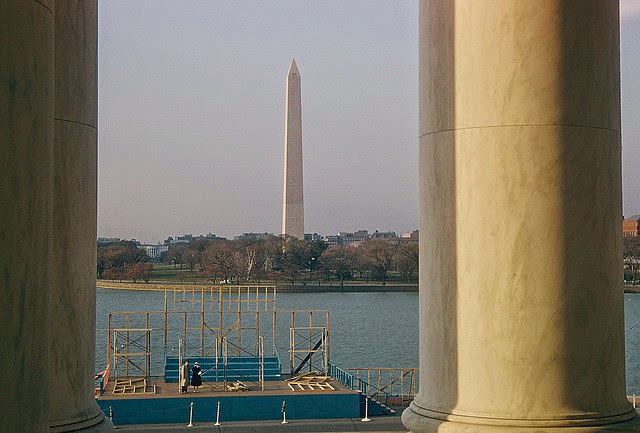 Washington Monument, from the Jefferson Memorial.