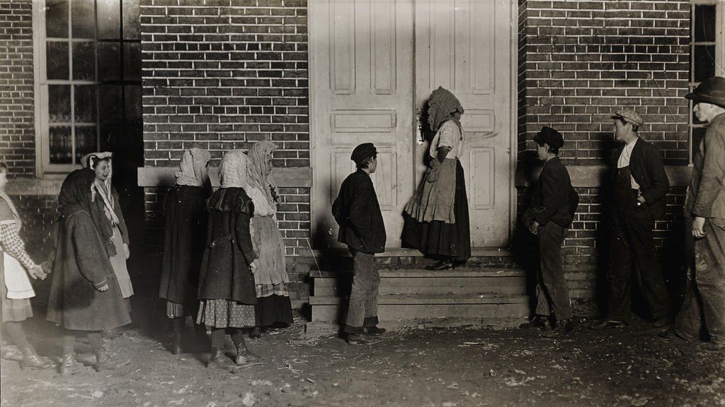 Child Cotton Mill Workers early 1900s