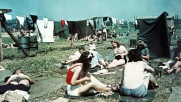Color Photos of Women in WWII