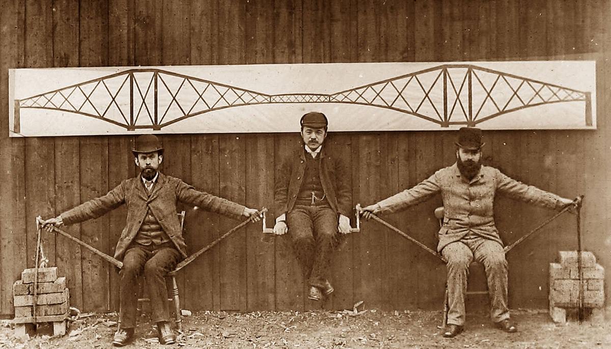 Forth Bridge Construction