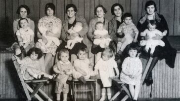 New Jersey Mothers and children early 1900s