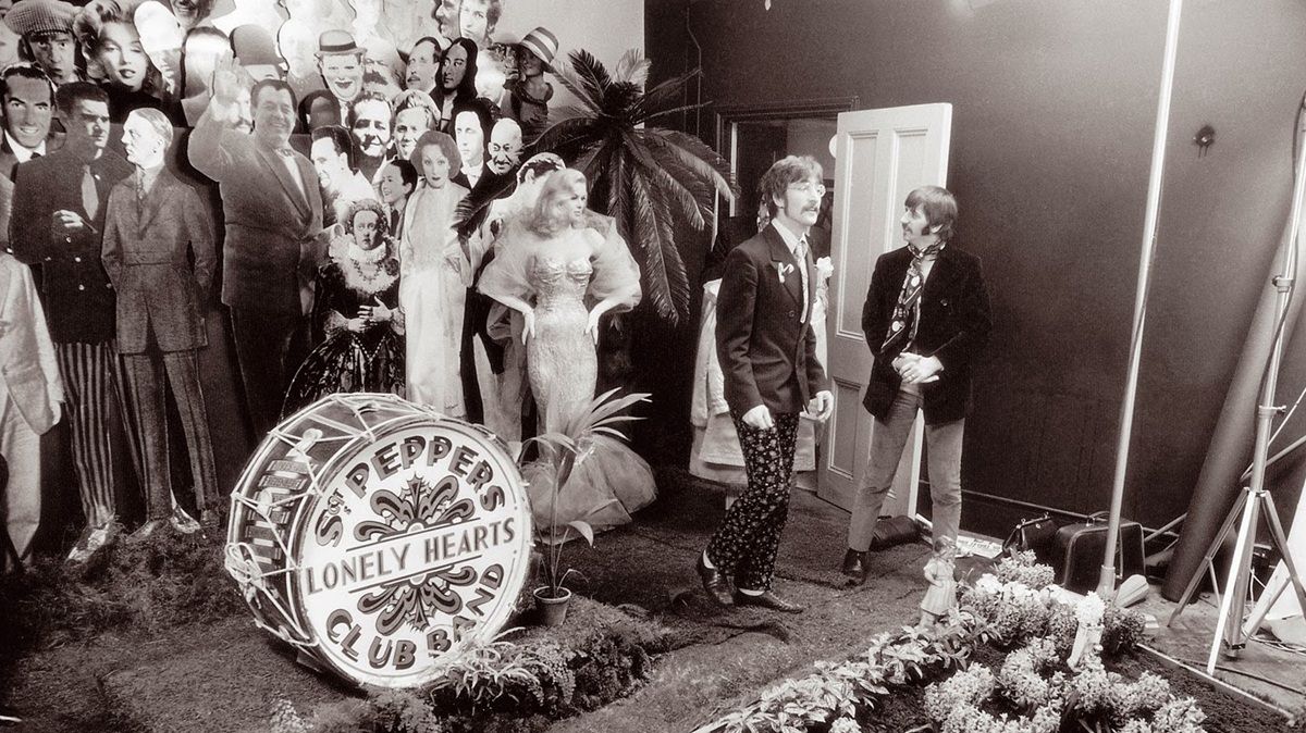 Sgt Pepper Album Cover 1967